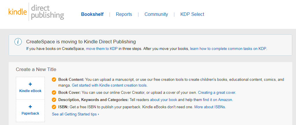 kindle direct publishing tutorial