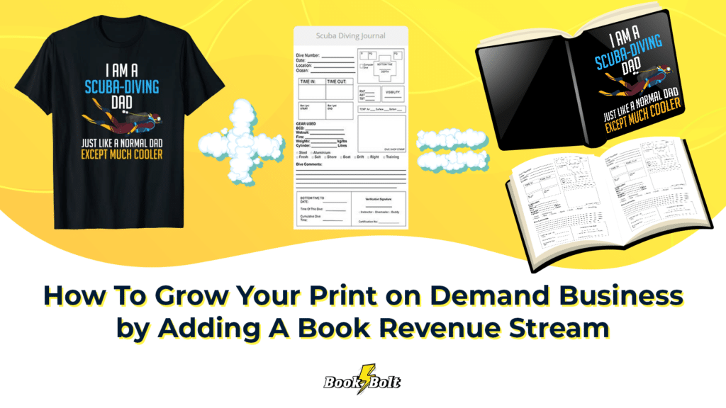 How To Grow Your Print on Demand Business by Adding A Book Revenue