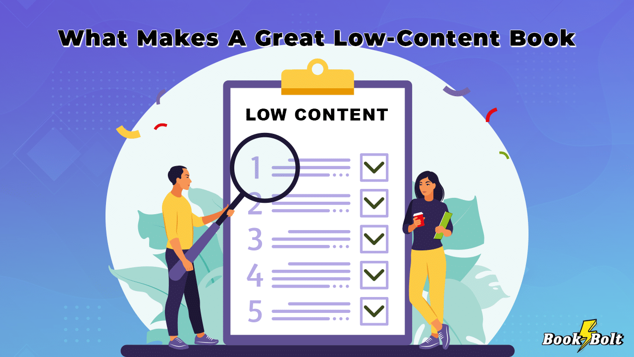 low content books checklist