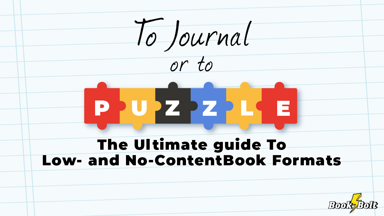 journal or puzzle low content books