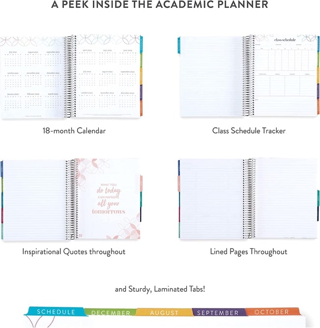 Group project planner KDP interior. Student's group project