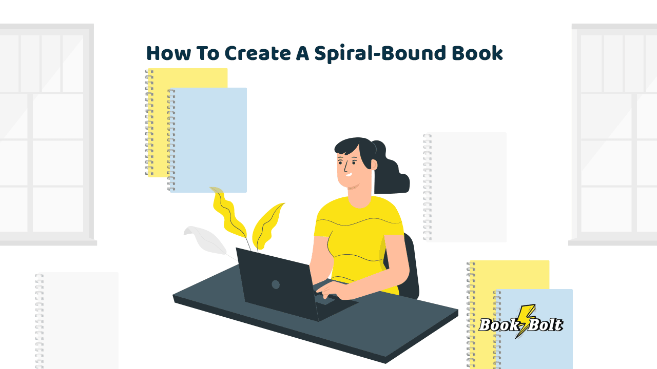 create a spiral bound book