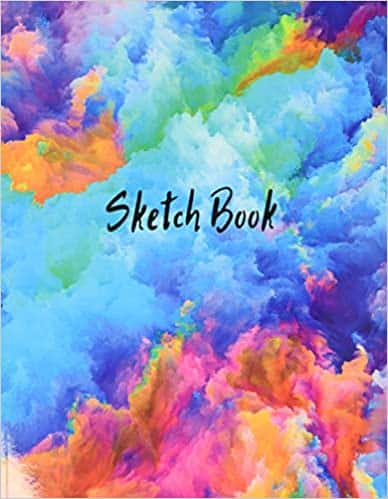 Sketch Book: 8.5 X 11 Cute Sketchbook to Draw in. Large Journal. 100  Blank Pages Perfect for Doodling and Sketching. Creative Gift. Workbook and