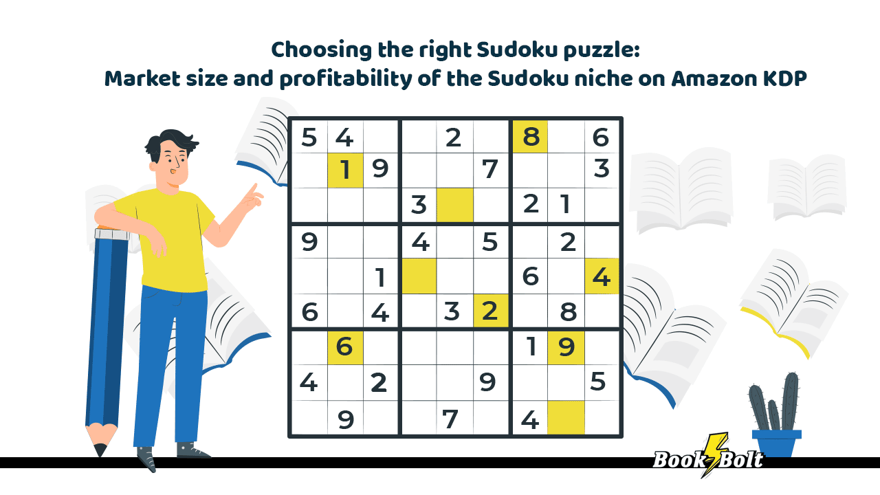 Choosing the right Sudoku puzzle: Market size and profitability of the  Sudoku niche on  KDP - Book Bolt