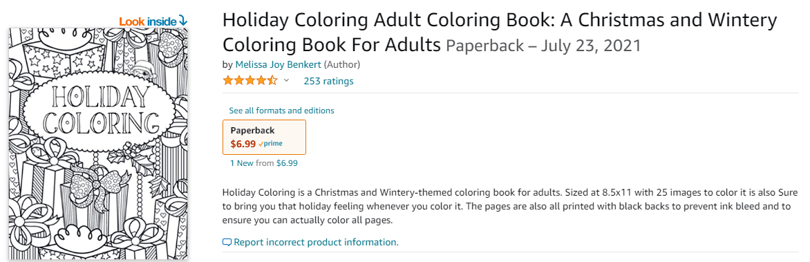 Coloring books on  KDP are not only for kids: Here's what