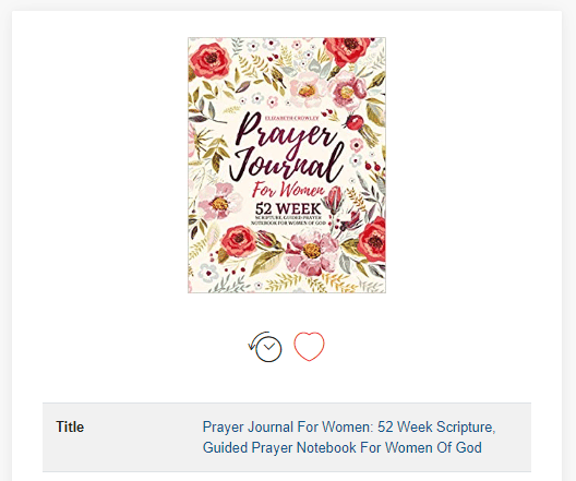 Prayer Journal For Women: 52 Week Scripture, Guided Prayer Notebook For  Women Of God