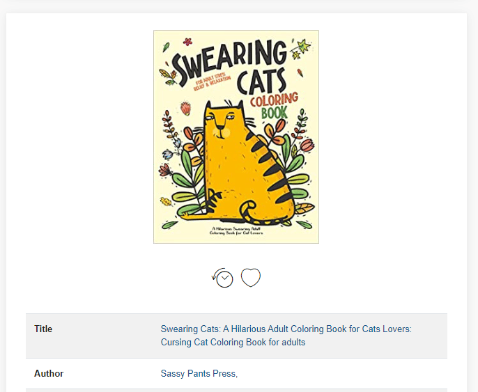 Swearing Cats: A Hilarious Adult Coloring Book for Cats Lovers: Cursing Cat  Coloring Book for adults