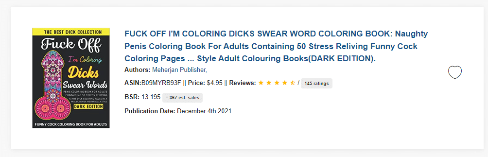 Swear Word Coloring Book for Adults: 22 Hillarious, Rude & Funny