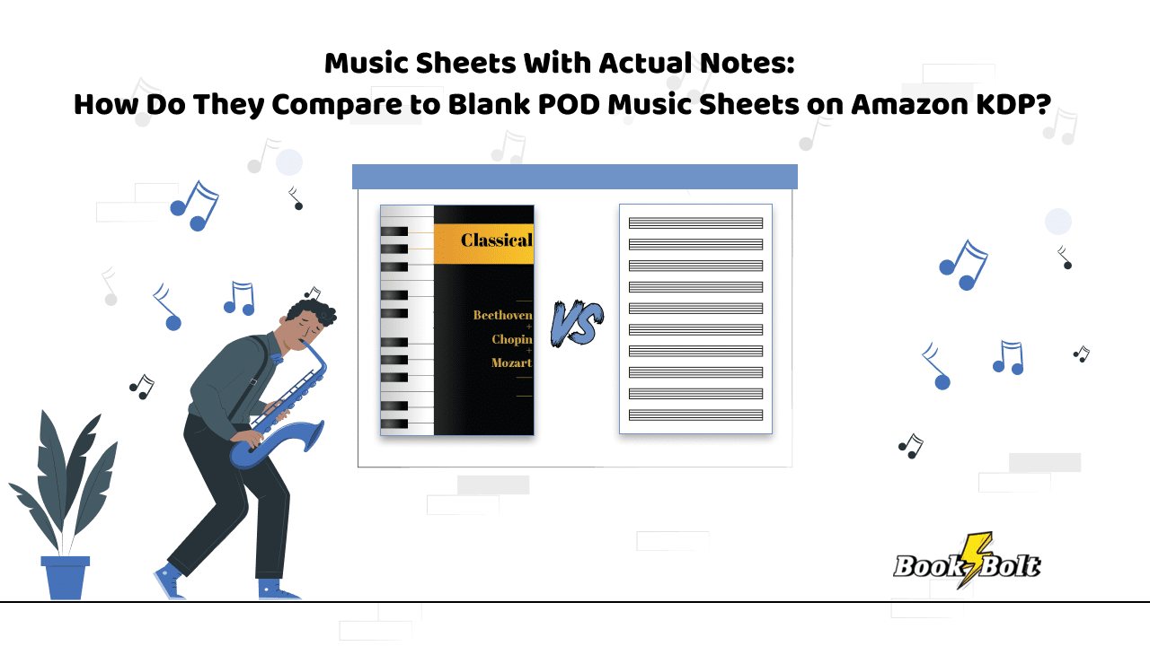 music sheets kdp