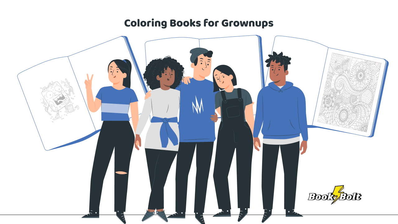 Coloring books on  KDP are not only for kids: Here's what you need to  know about them - Book Bolt