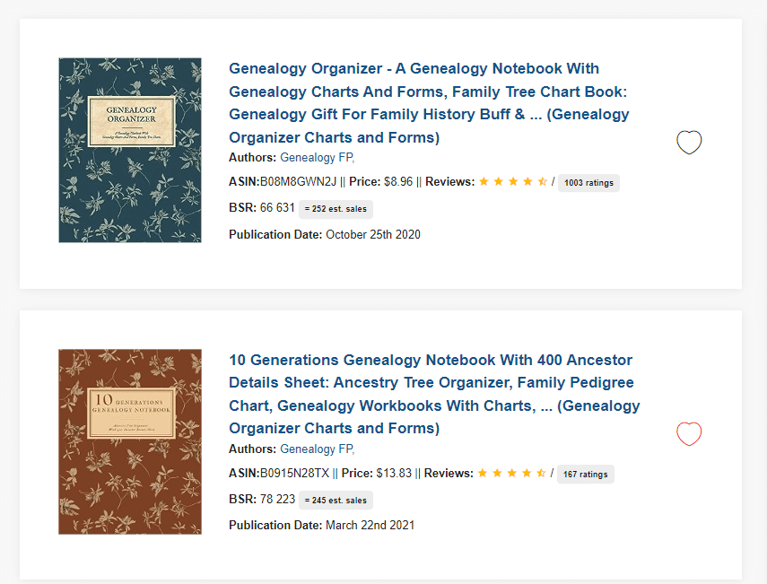 KDP: Which Format System to Choose  Genealogy Certification: My Personal  Journal