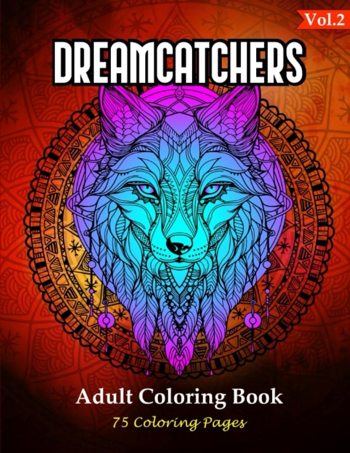 A Dream of Nature - A Stress Relief Adult Coloring Book (Adult Coloring  Book Designs)