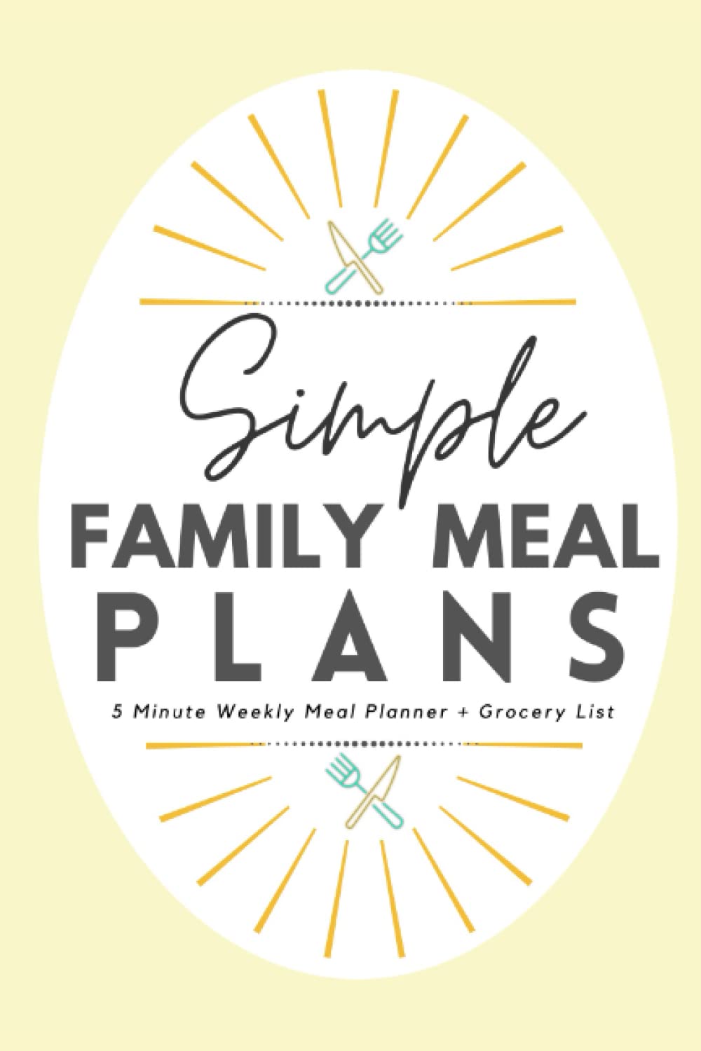 A book cover of a meal plan Description automatically generated