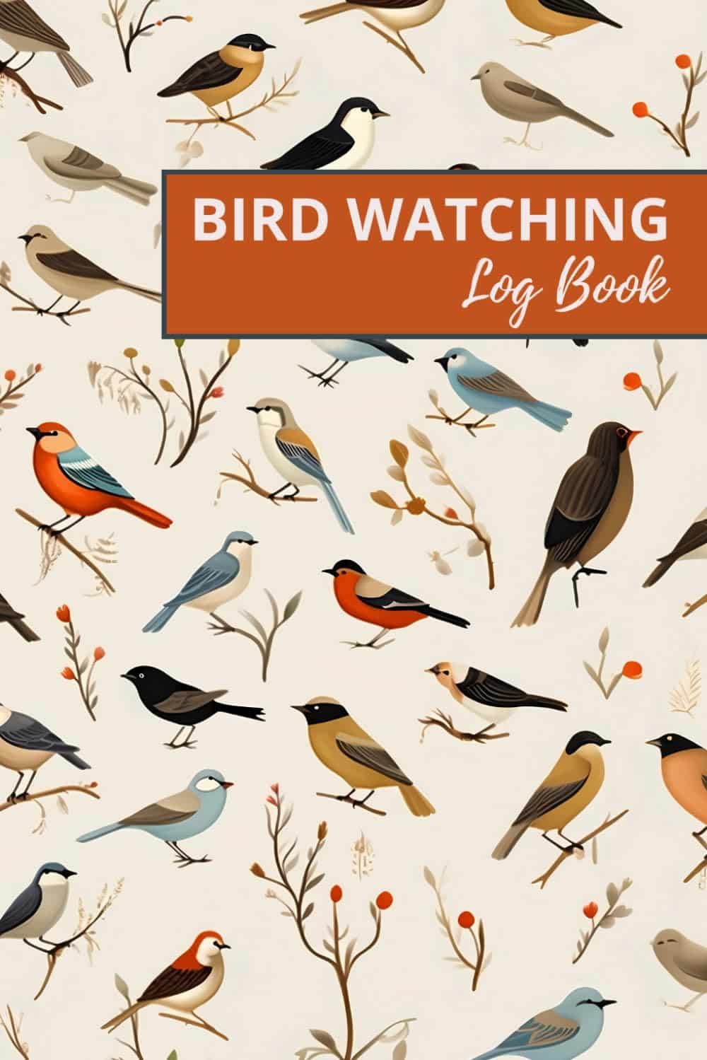 A book cover with birds Description automatically generated