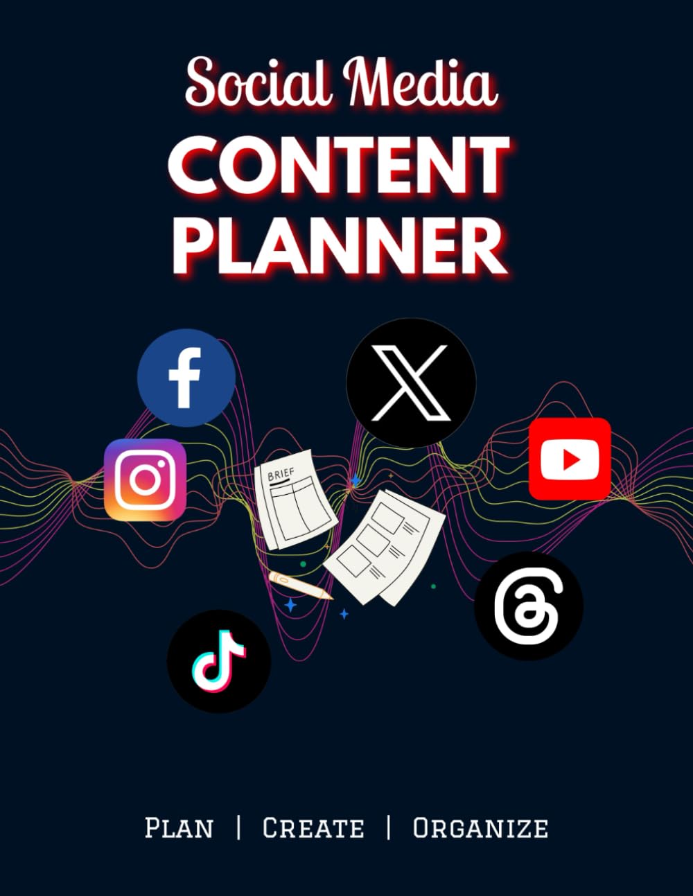 A screenshot of a social media content planner Description automatically generated