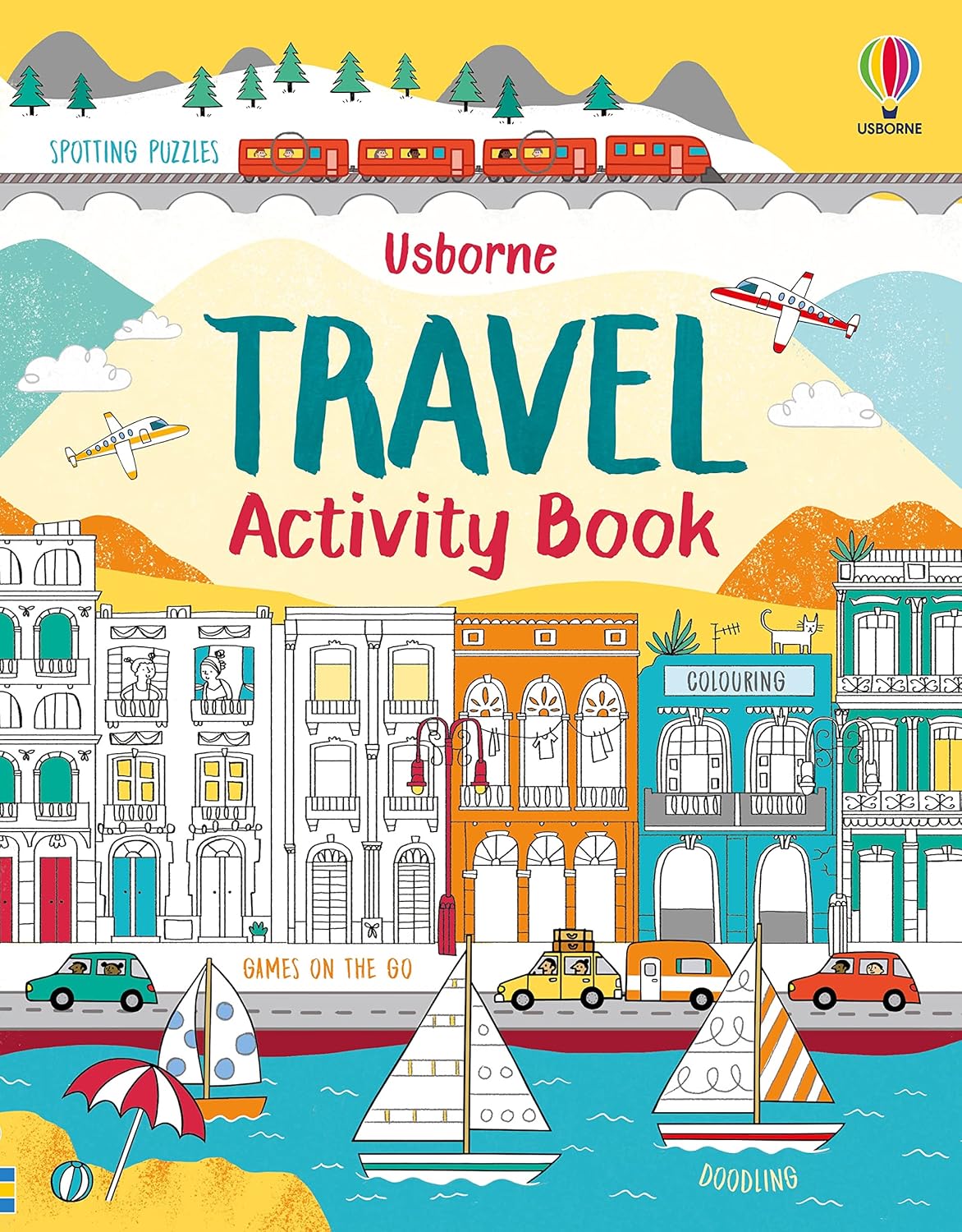 A book cover of a travel activity book Description automatically generated