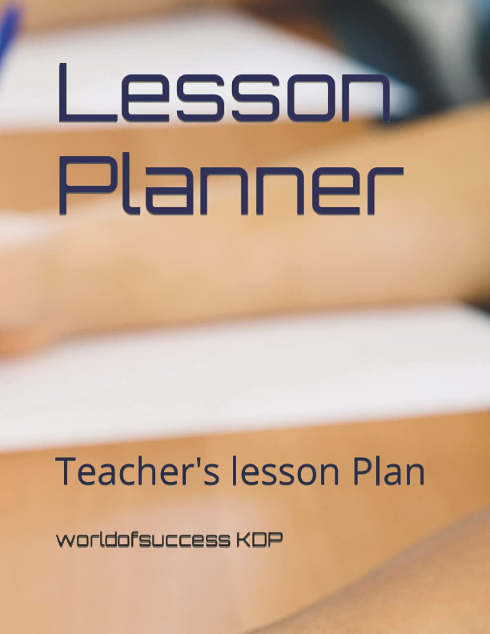 A close-up of a lesson planner Description automatically generated