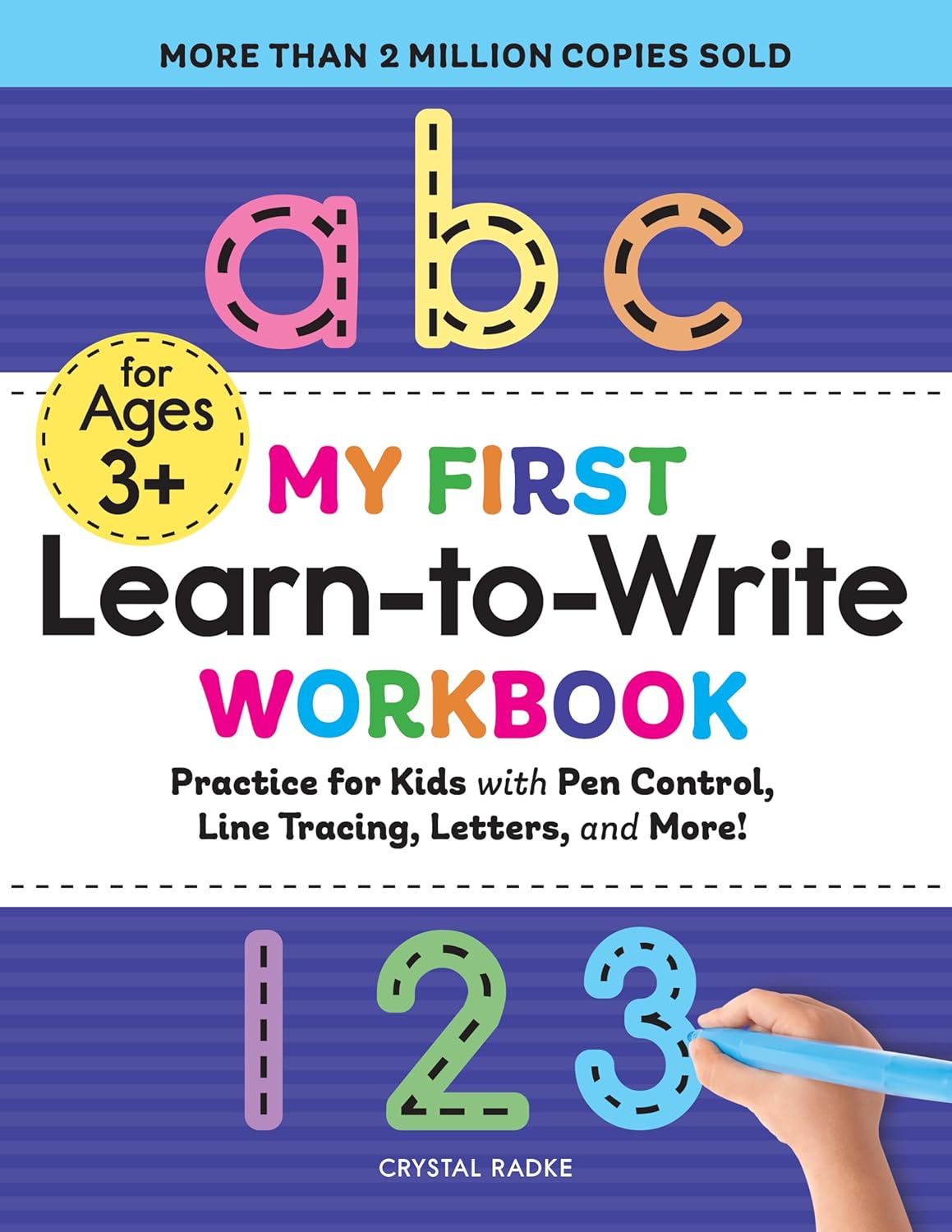 A workbook designed to help young children develop pen control and writing skills through fun and engaging activities.