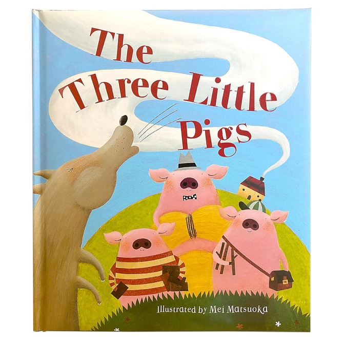 A book cover with pigs Description automatically generated