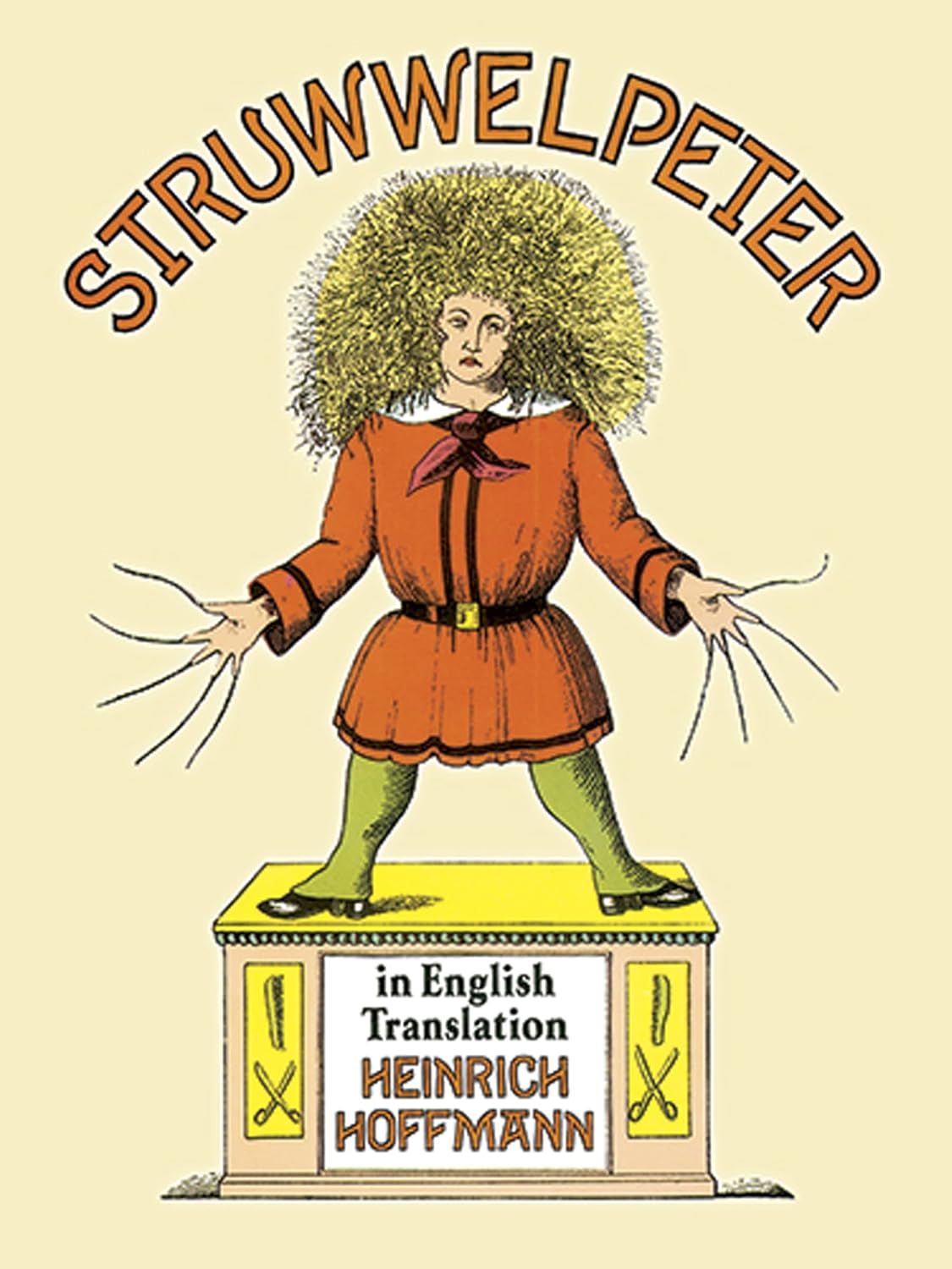 A book cover of a person with long hair Description automatically generated
