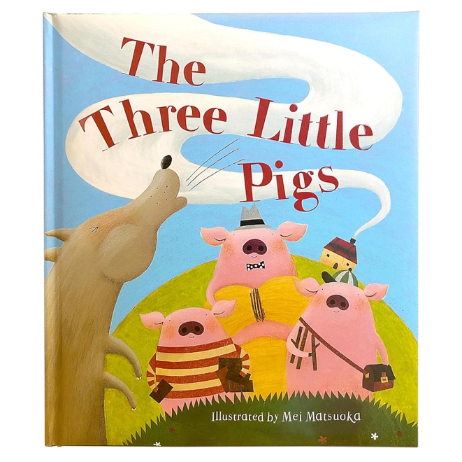 A book cover with pigs Description automatically generated