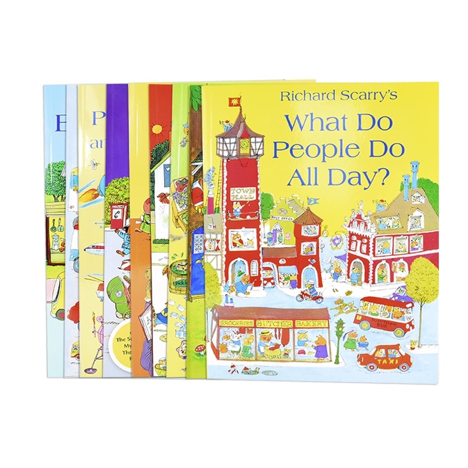 A group of children's books Description automatically generated